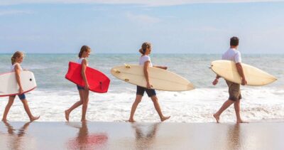 Walking on the Beach